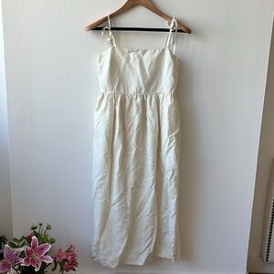 Uniqlo Linen-Blend Camisole Dress